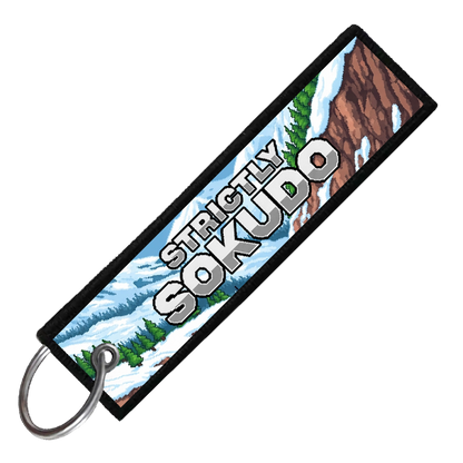 "GOLF R 8-BIT RALLY" CUSTOM KEY TAG