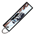 "GOLF R 8-BIT RALLY" CUSTOM KEY TAG