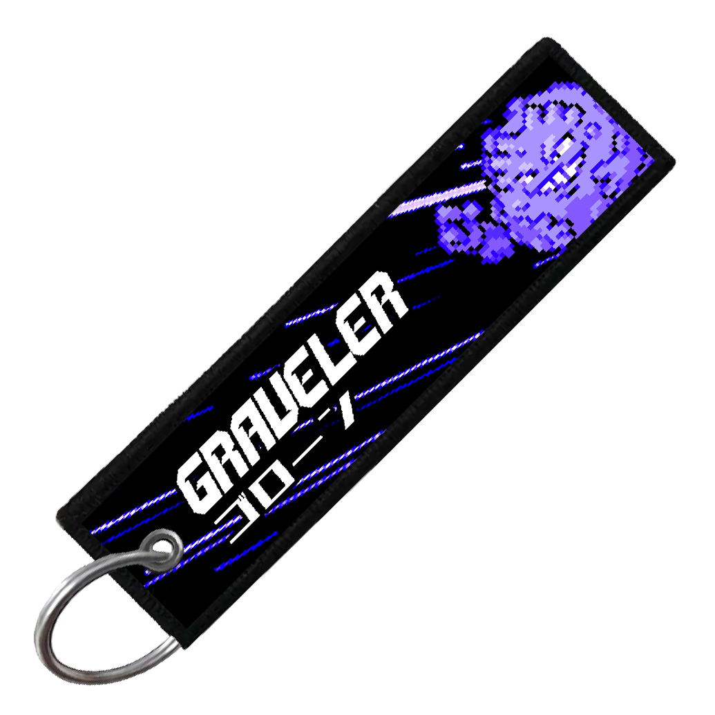 "JAPANESE GRAVELER" CUSTOM KEY TAG