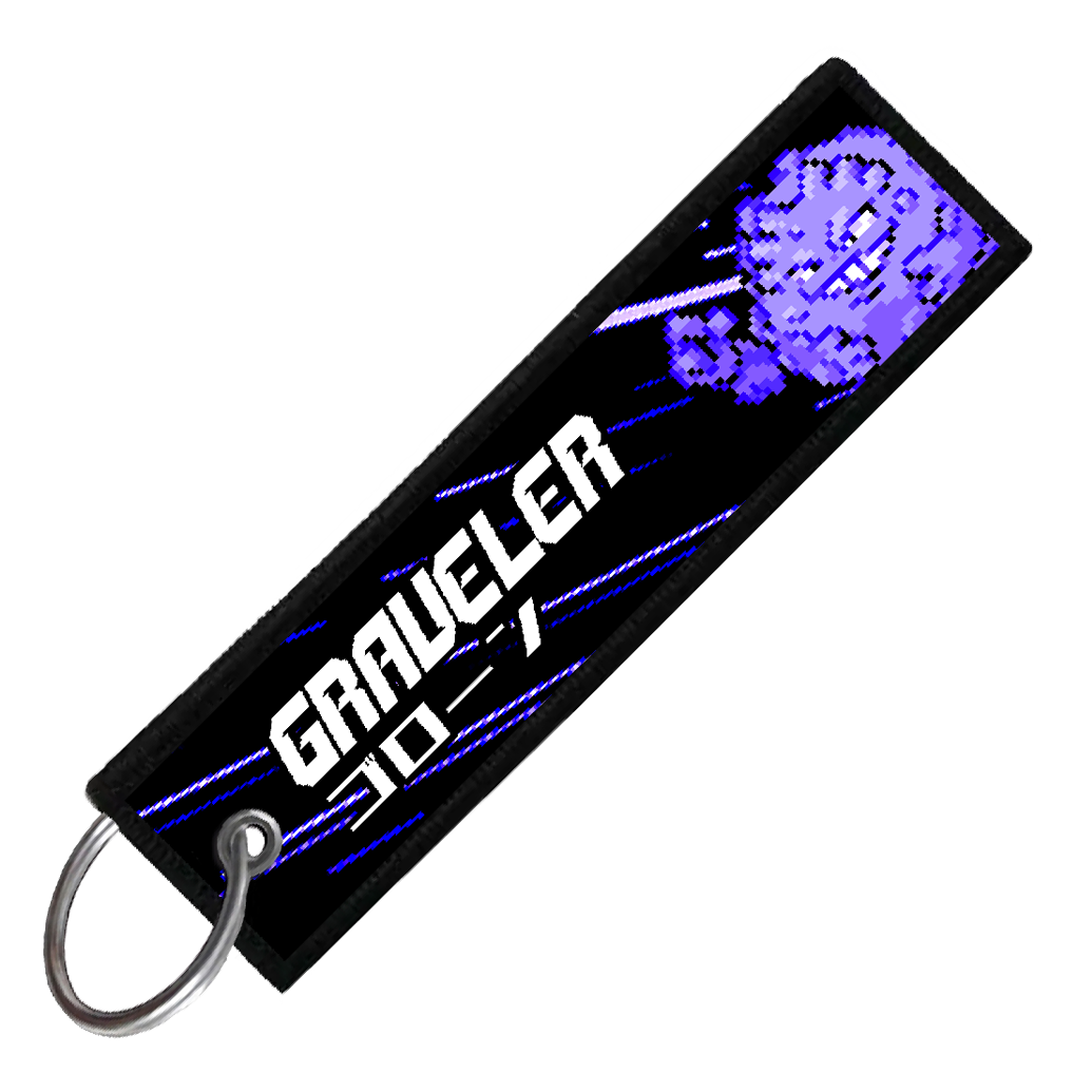 "JAPANESE GRAVELER" CUSTOM KEY TAG