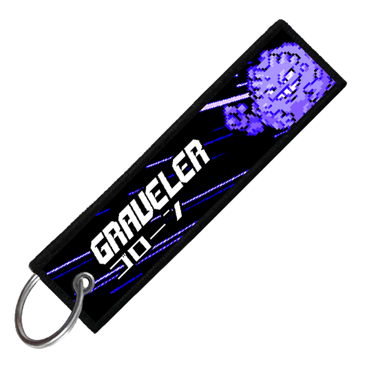 "JAPANESE GRAVELER" CUSTOM KEY TAG
