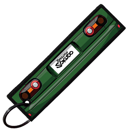 "GREEN MIATA PORTRAIT" CUSTOM KEY TAG