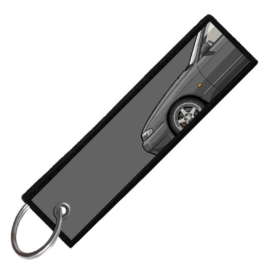 "DARK GREY R32 SIDE PROFILE" CUSTOM KEY TAG