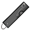 "DARK GREY R32 SIDE PROFILE" CUSTOM KEY TAG