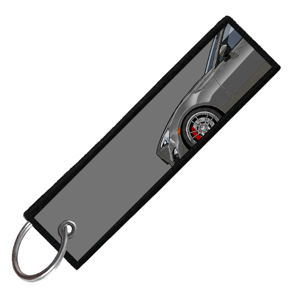 "DARK GREY BRZ/86/FRS SIDE PROFILE" CUSTOM KEY TAG