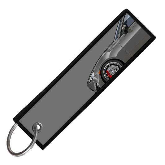 "DARK GREY BRZ/86/FRS SIDE PROFILE" CUSTOM KEY TAG
