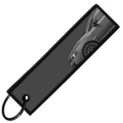 "DARK GREY WRX STI SIDE PROFILE" CUSTOM KEY TAG