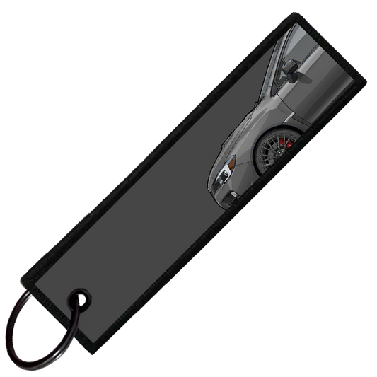 "DARK GREY WRX STI SIDE PROFILE" CUSTOM KEY TAG