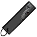 "DARK GREY WRX STI SIDE PROFILE" CUSTOM KEY TAG