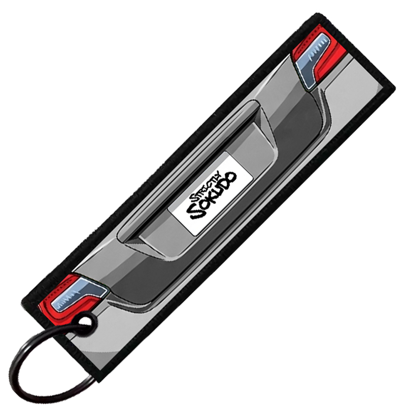 "GREY WRX STI PORTRAIT" CUSTOM KEY TAG