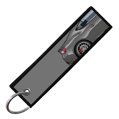 "DARK GREY BRZ/86/FRS SIDE PROFILE" CUSTOM KEY TAG