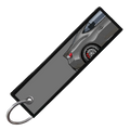 "DARK GREY BRZ/86/FRS SIDE PROFILE" CUSTOM KEY TAG