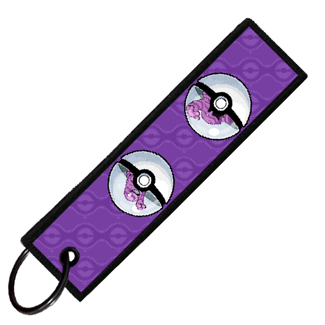 "GRIMER POKEBALL EVO" CUSTOM KEY TAG