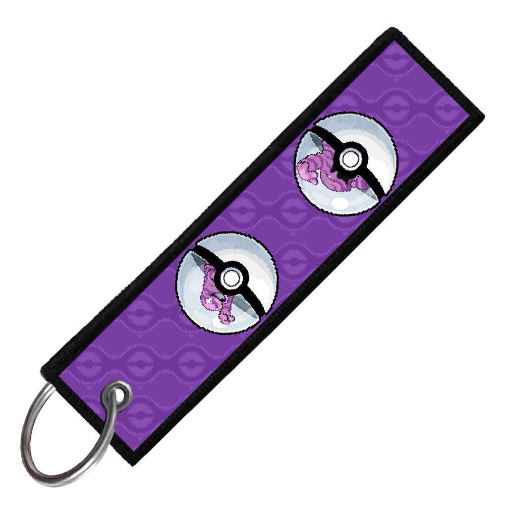 "GRIMER POKEBALL EVO" CUSTOM KEY TAG