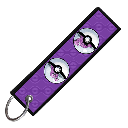 "GRIMER POKEBALL EVO" CUSTOM KEY TAG