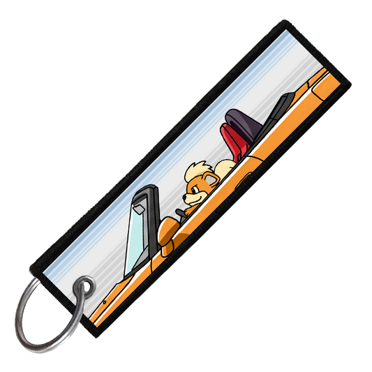 "GROWLITHE CRUISER" CUSTOM KEY TAG