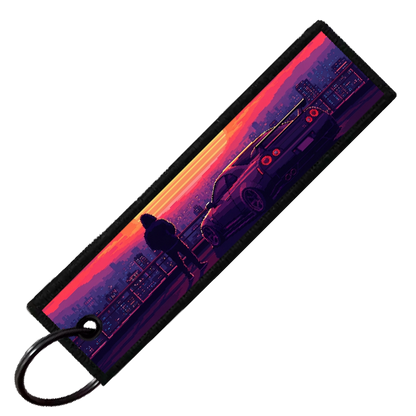 "GTR SLAMMED SUNSET" CUSTOM KEY TAG