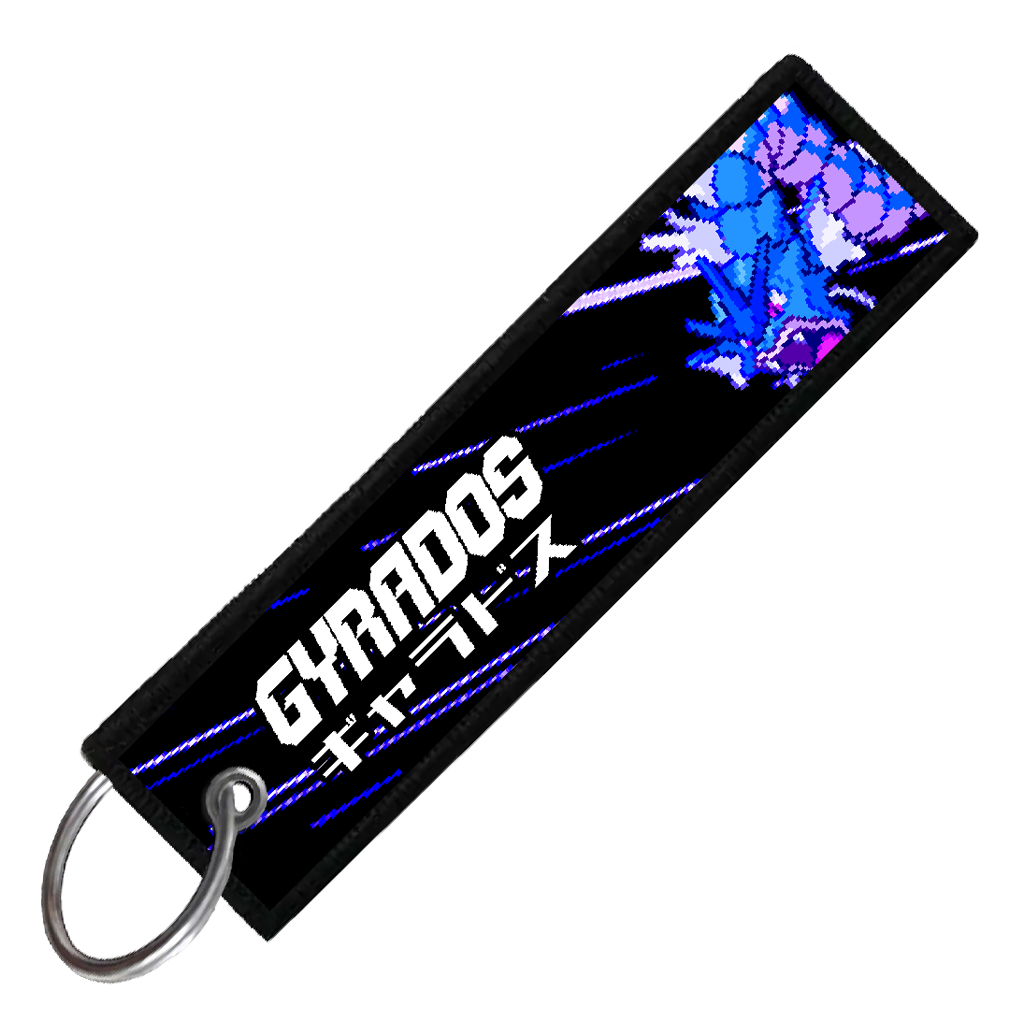 "JAPANESE GYARADOS" CUSTOM KEY TAG