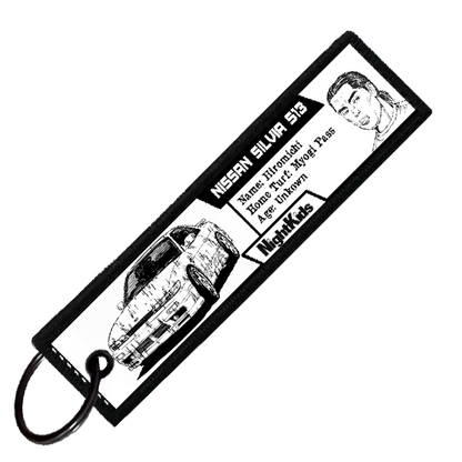 "HIROMICHI DRIVER STATS" CUSTOM KEY TAG