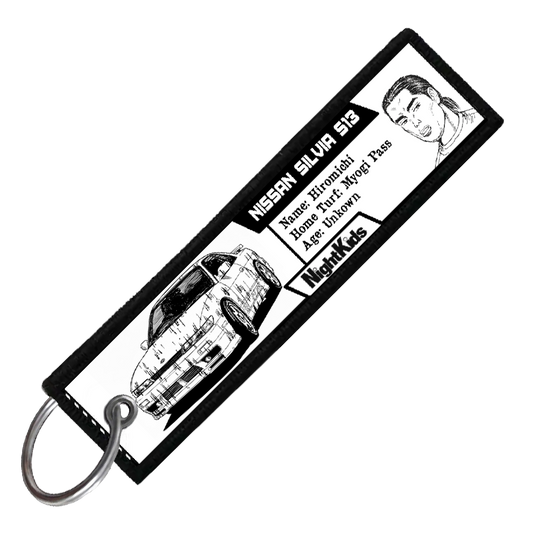 "HIROMICHI DRIVER STATS" CUSTOM KEY TAG