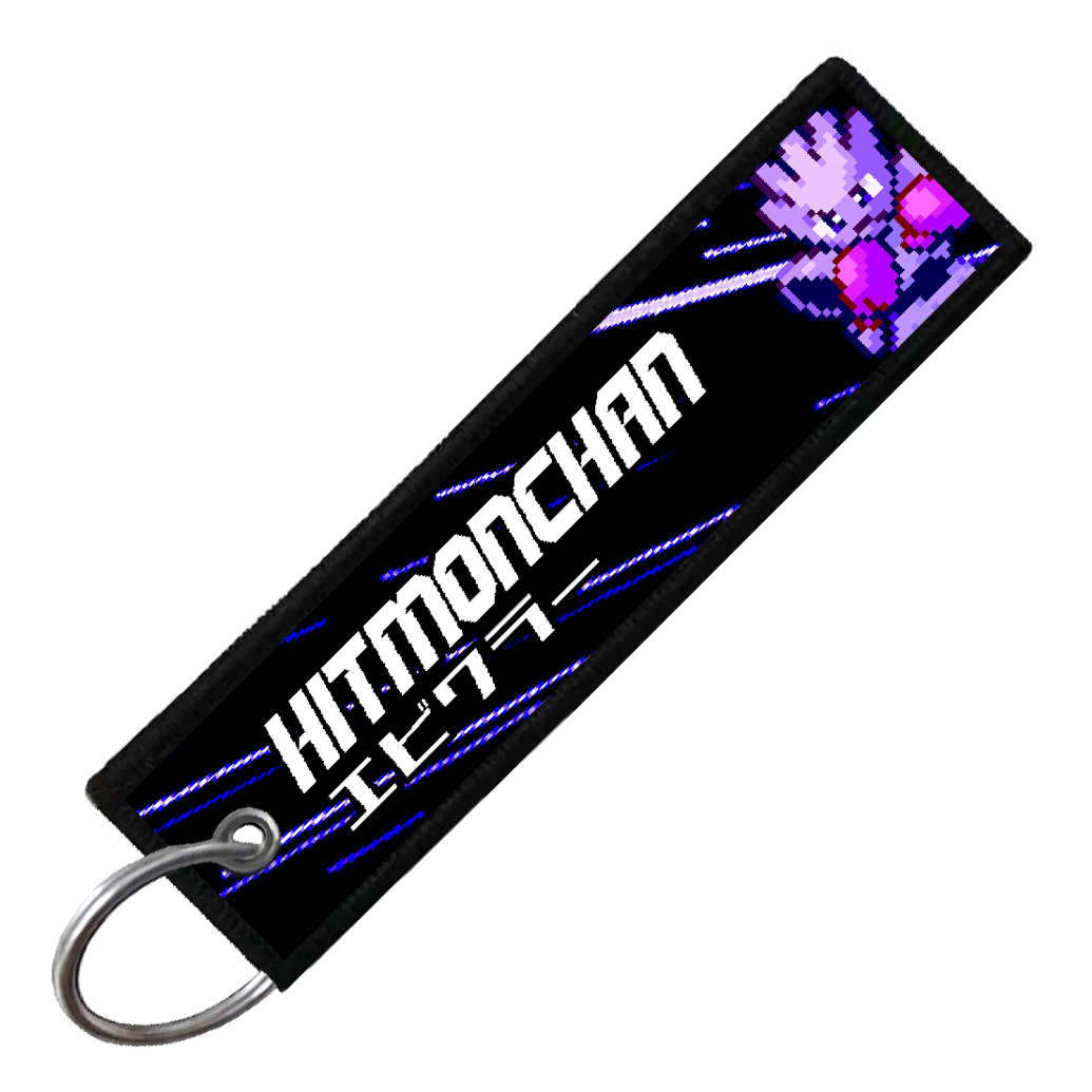 "JAPANESE HITMONCHAN" CUSTOM KEY TAG