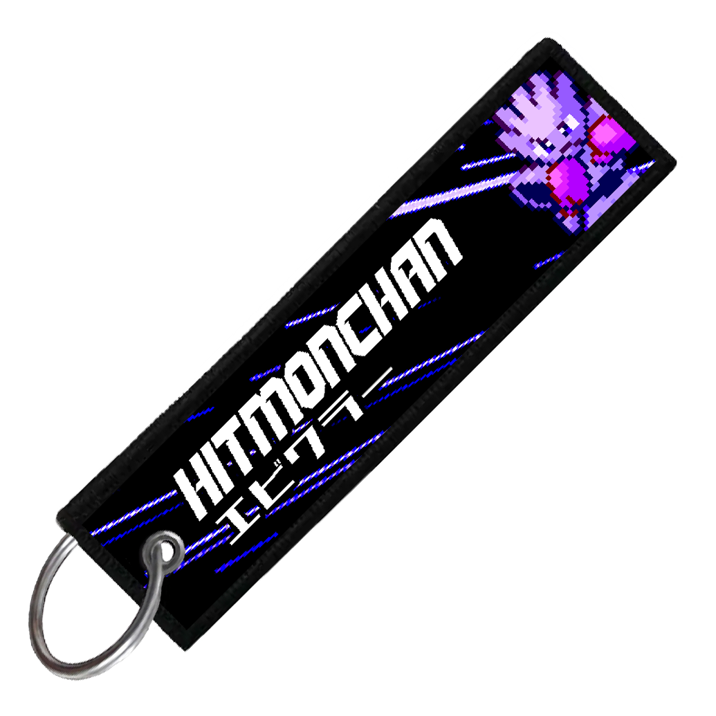"JAPANESE HITMONCHAN" CUSTOM KEY TAG