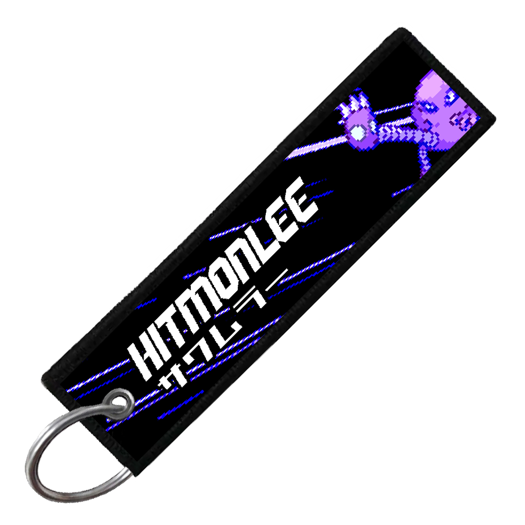 "JAPANESE HITMONLEE" CUSTOM KEY TAG