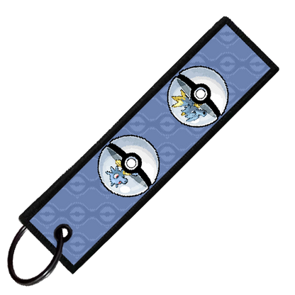 "HORSEA POKEBALL EVO" CUSTOM KEY TAG