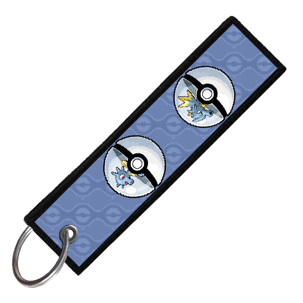 "HORSEA POKEBALL EVO" CUSTOM KEY TAG