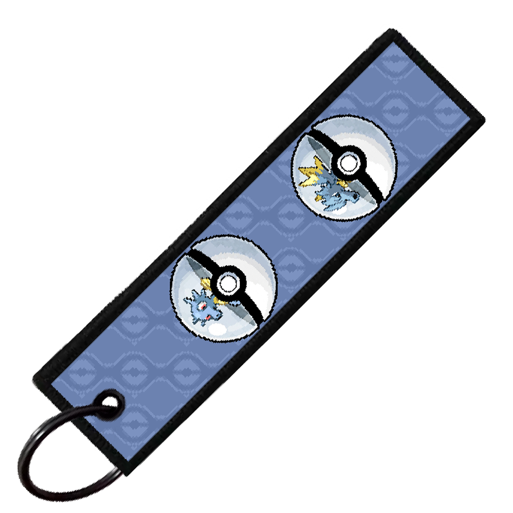"HORSEA POKEBALL EVO" CUSTOM KEY TAG
