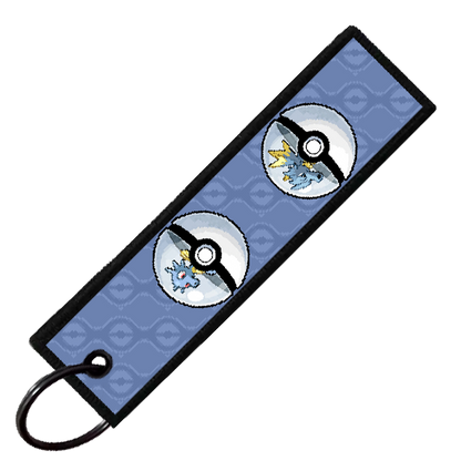 "HORSEA POKEBALL EVO" CUSTOM KEY TAG