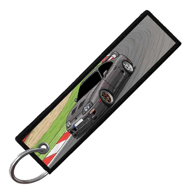 "HUNGARORING 8-BIT TRACK" CUSTOM KEY TAG