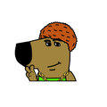 "ICE SPICE" CHILL GUY WINDOW PEEKER