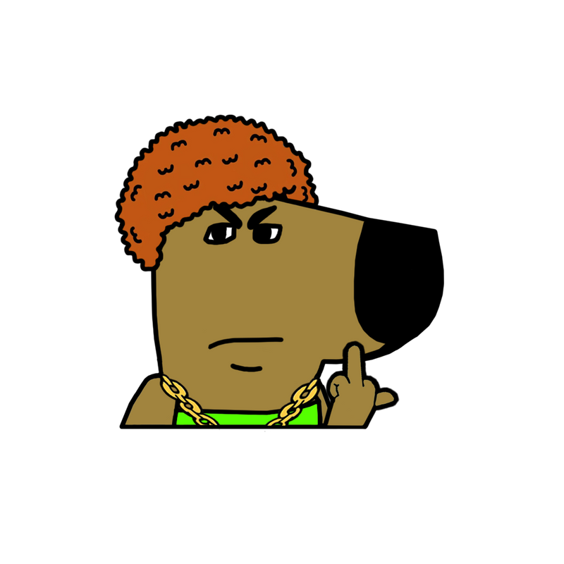 "ICE SPICE" CHILL GUY WINDOW PEEKER