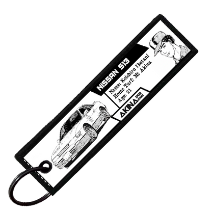 "IKETANI DRIVER STATS" CUSTOM KEY TAG