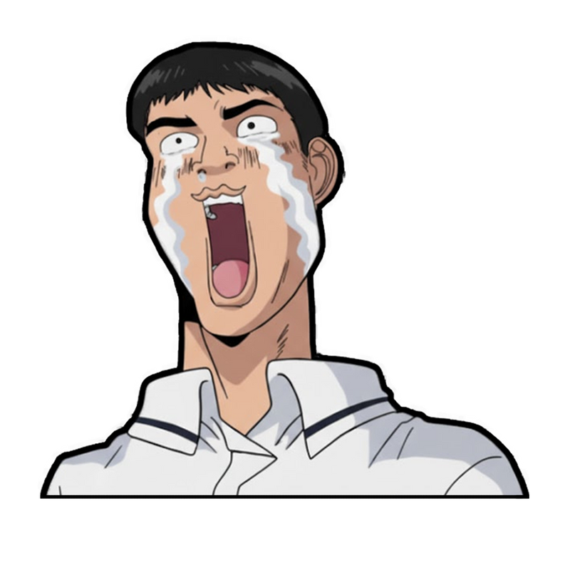 "IKETANI CRYING" WINDOW PEEKER