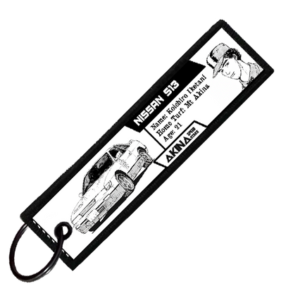 "IKETANI DRIVER STATS" CUSTOM KEY TAG