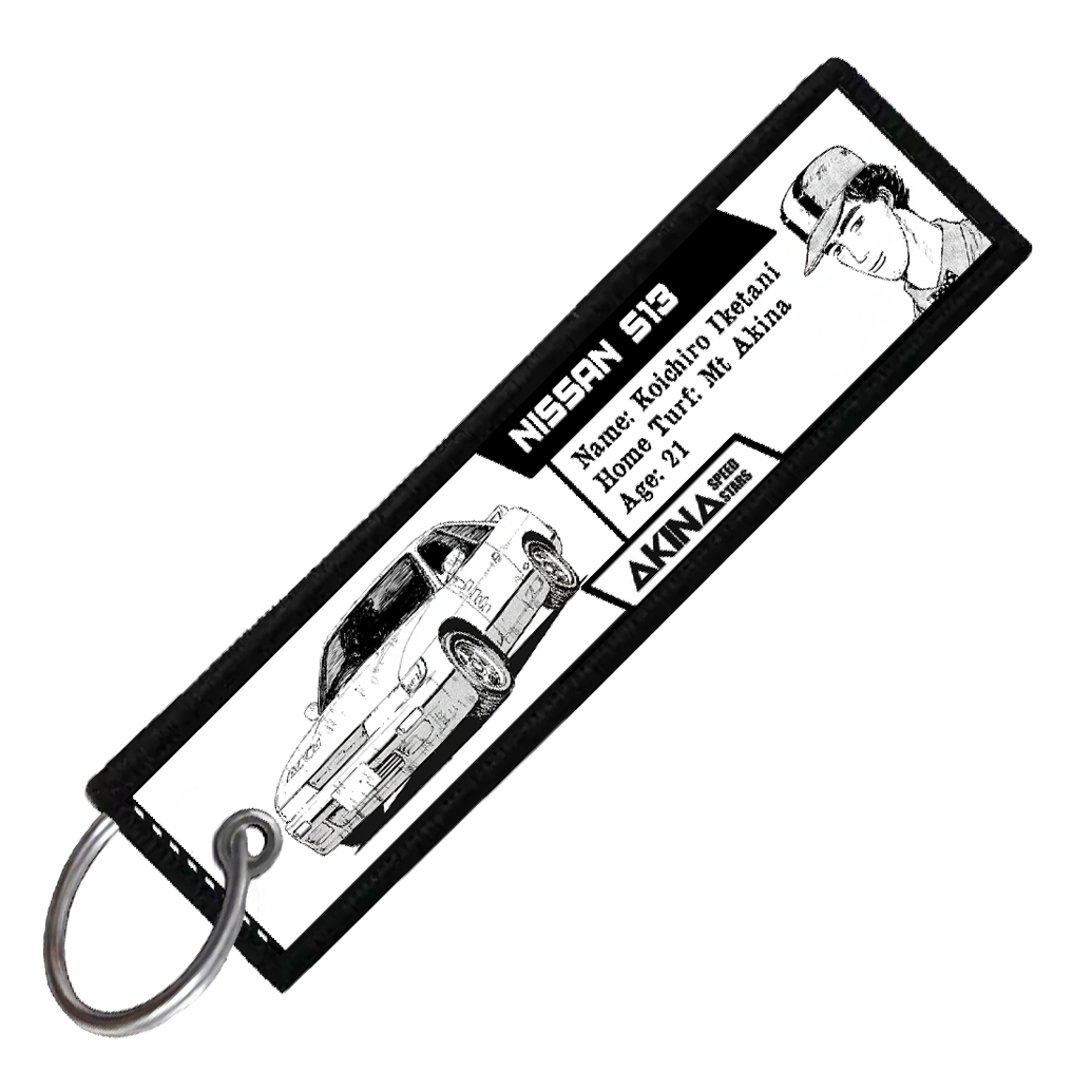 "IKETANI DRIVER STATS" CUSTOM KEY TAG