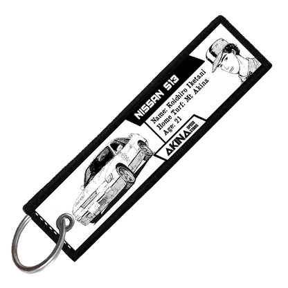 "IKETANI DRIVER STATS" CUSTOM KEY TAG