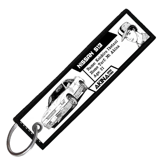 "IKETANI DRIVER STATS" CUSTOM KEY TAG