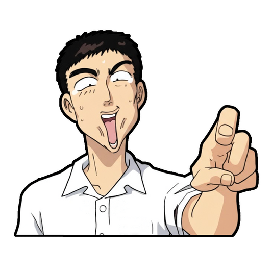 "IKETANI LAUGHING" WINDOW PEEKER