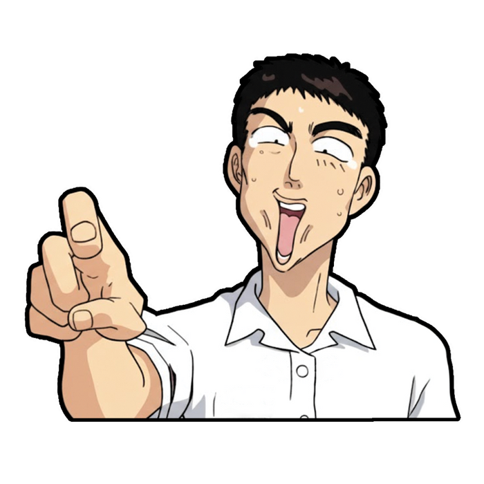 "IKETANI LAUGHING" WINDOW PEEKER
