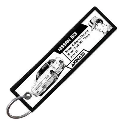 "IKETANI DRIVER STATS" CUSTOM KEY TAG