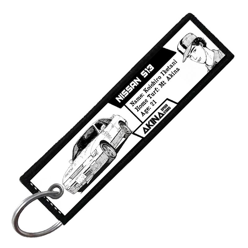 "IKETANI DRIVER STATS" CUSTOM KEY TAG