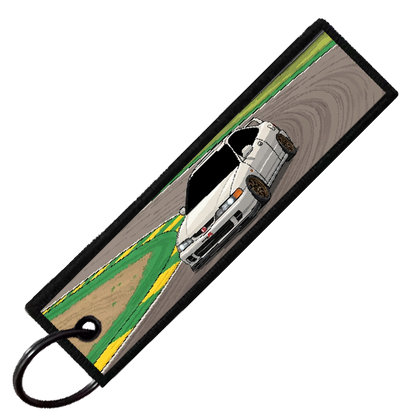 "INTERLAGOS CIRCUIT 8-BIT TRACK" CUSTOM KEY TAG