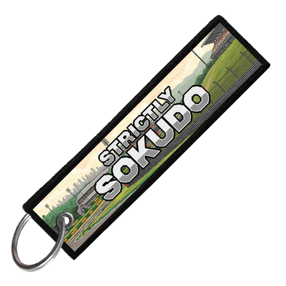 "INTERLAGOS CIRCUIT 8-BIT TRACK" CUSTOM KEY TAG