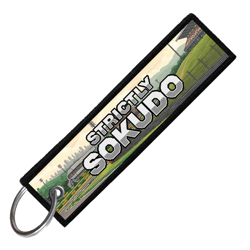 "INTERLAGOS CIRCUIT 8-BIT TRACK" CUSTOM KEY TAG