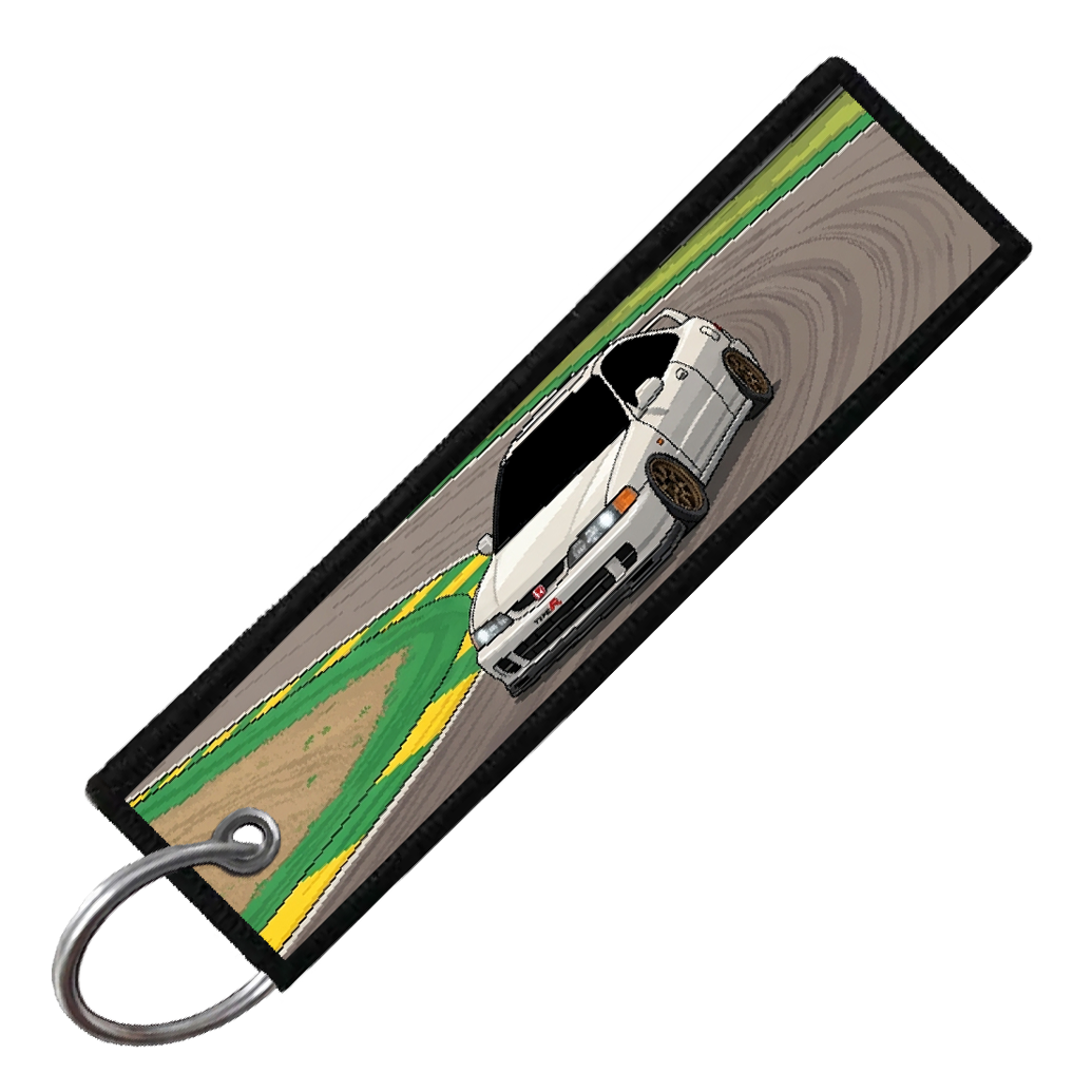 "INTERLAGOS CIRCUIT 8-BIT TRACK" CUSTOM KEY TAG