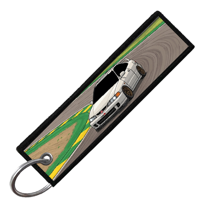 "INTERLAGOS CIRCUIT 8-BIT TRACK" CUSTOM KEY TAG