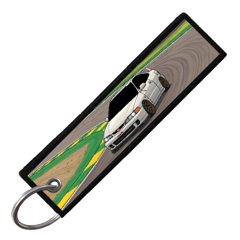 "INTERLAGOS CIRCUIT 8-BIT TRACK" CUSTOM KEY TAG